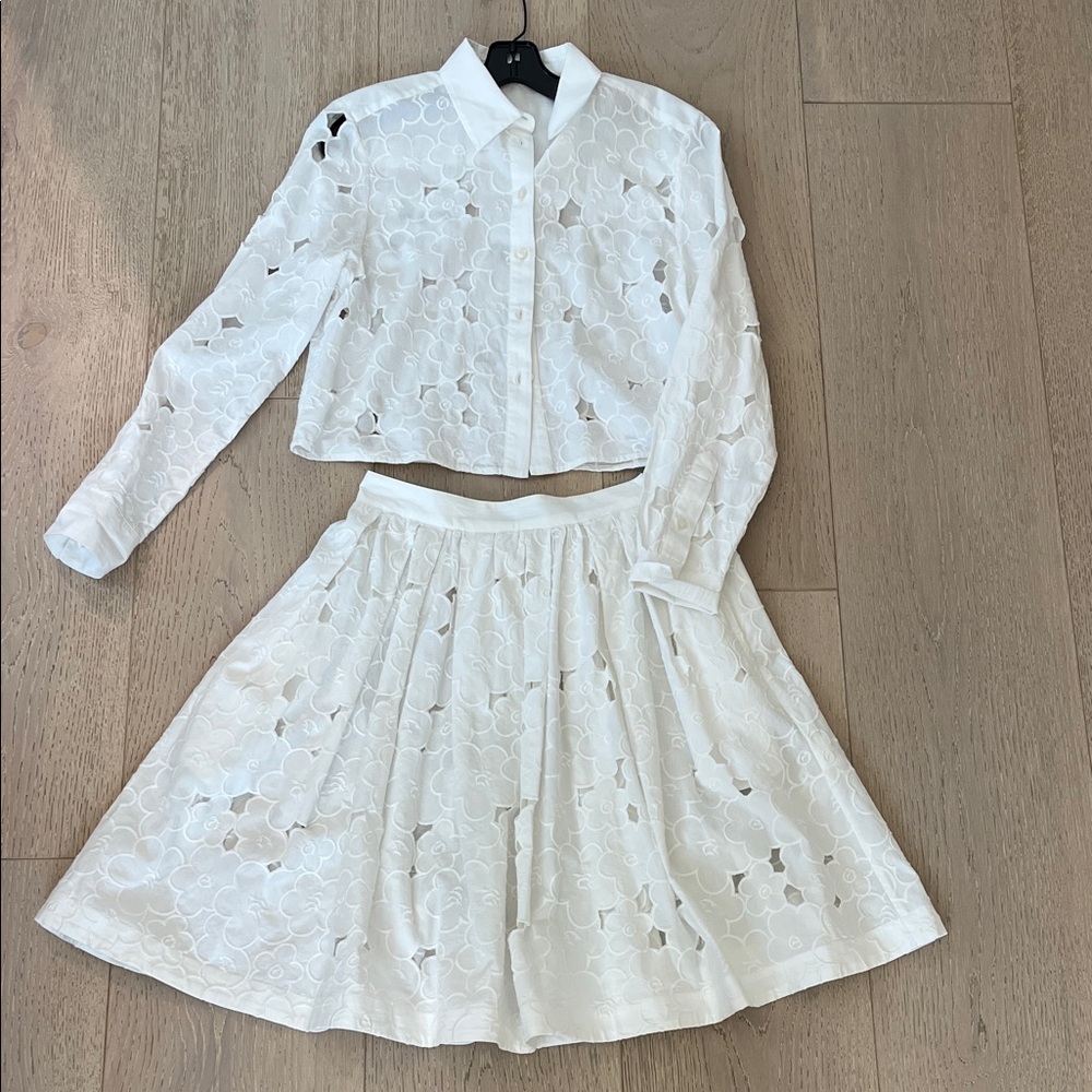 MSGM white set- NEVER WORN